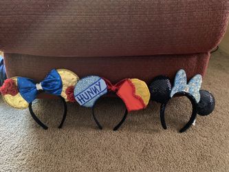 Disney Minnie Mouse Ears ($12.50 each) ($35 for all 3)