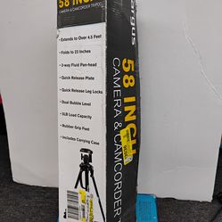 Targus 58-inch camera and camcorder tripod,