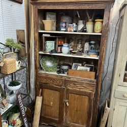 Antique Pie Safe Hutch