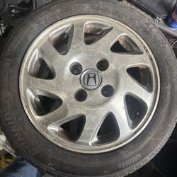 15” 4 Lug Honda Wheels