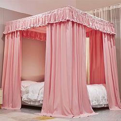 Roof Style Princess Bed Canopy Curtains