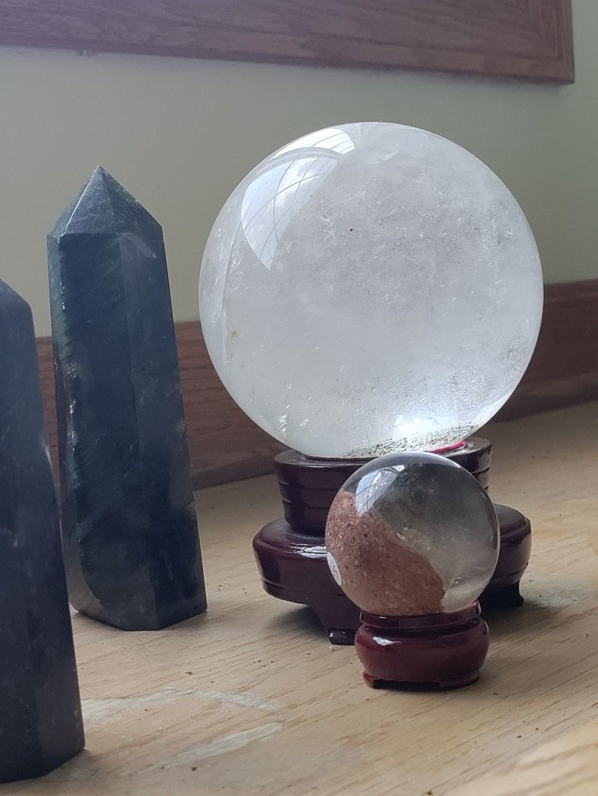 Giant Quartz Sphere 