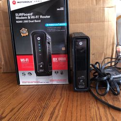 Modem And Router - Motorola Arris