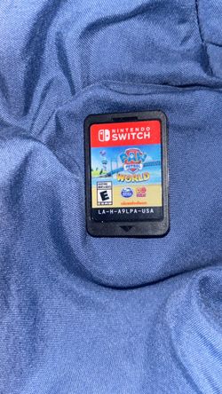 Nintendo switch game paw patrol