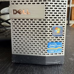 Computer Tower And Keyboard 