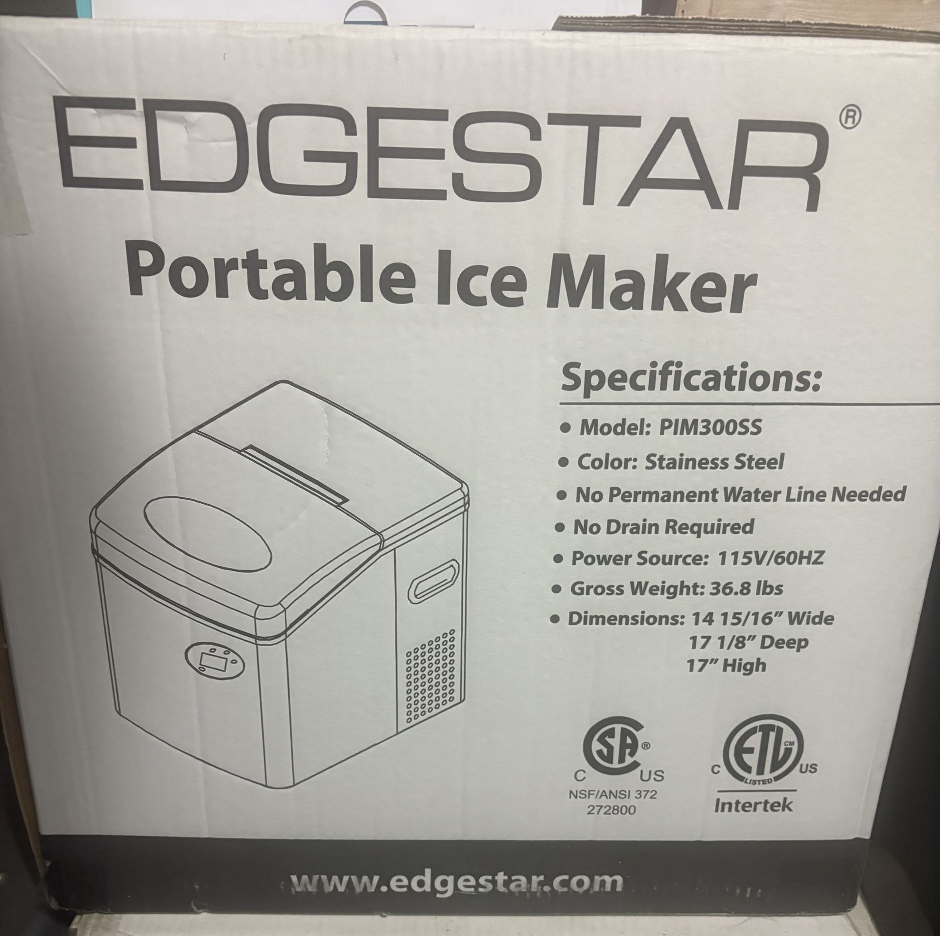 Edgestar Portable Ice Maker for Sale in Phoenix, AZ - OfferUp