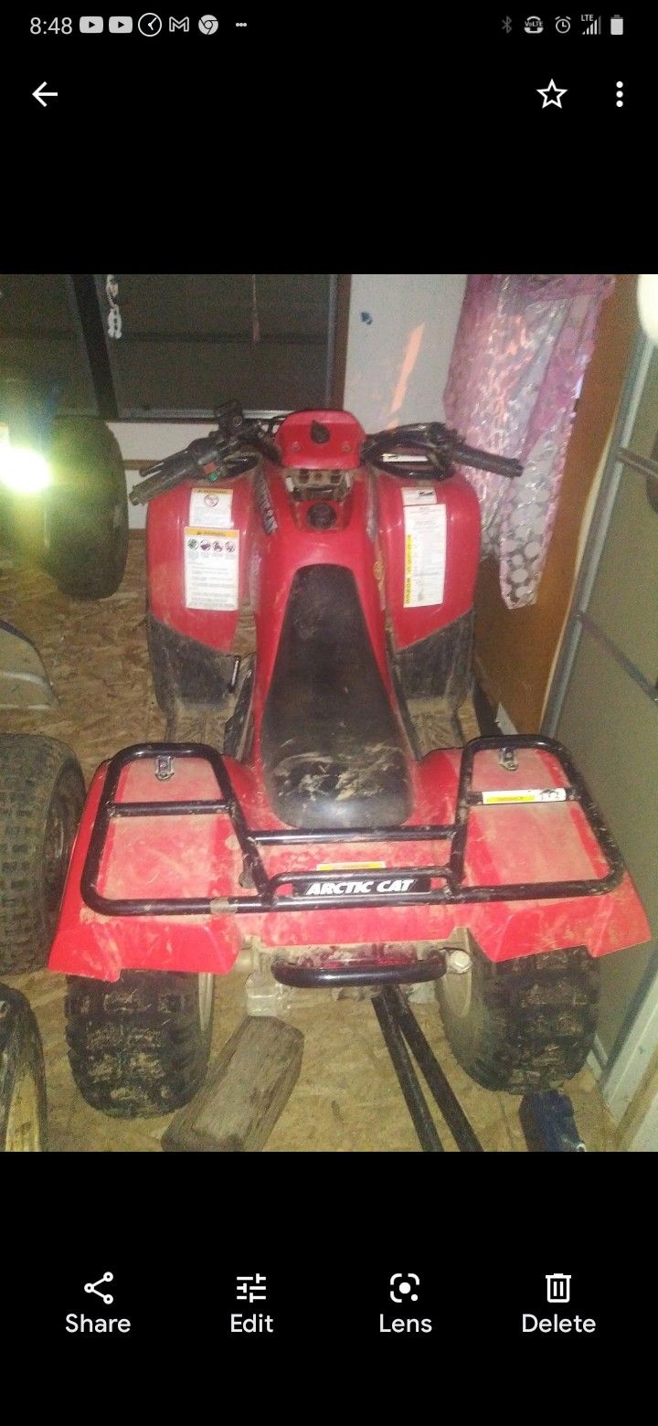 2006 Artic Cat 90cc. Full Auto
