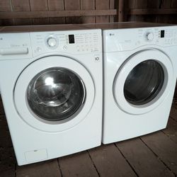 LG Washer & Dryer (gas) Extra large capacity