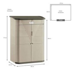 Rubbermaid Outdoor Storage Shed No Deliveries 