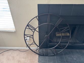 Metal clock