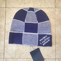 Blue LV Beanie 