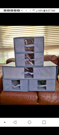 organizer fabric drower set 9 ps good condition Take  all for $30