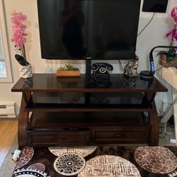Tv Stand And Tv Samsung