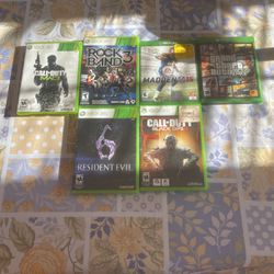 2 Xbox Games And 4 360 Game 