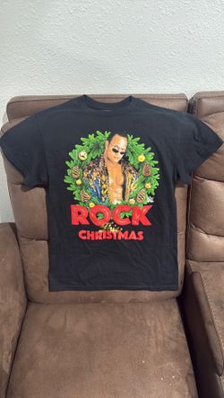 WWE Rock This Christmas kids Tshirt
