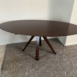 Modern Oval Dining Table 