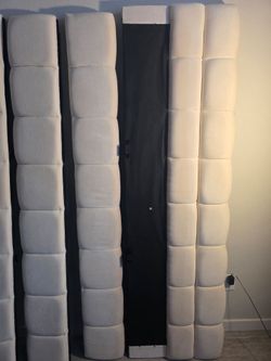 King Upholstered Modular Wall Panels Set