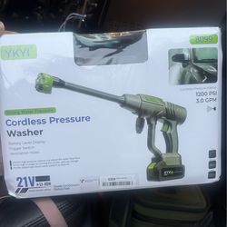 Cordless Pressure washer