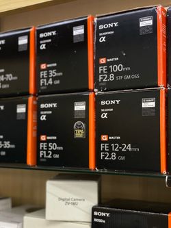 Sony FE 12-24mm F2.8 GM Lens