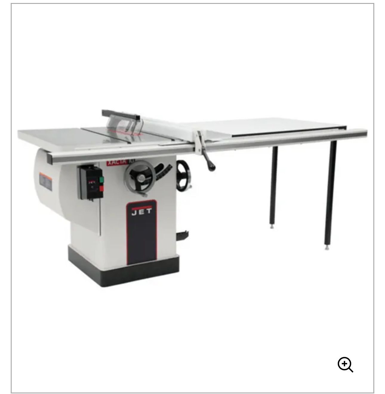 Jet Deluxe Xacta Saw Table Saw JTAS-10XL50-1DX, 10'' Blade, 3HP, 50'' Rip