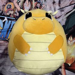 Pokemon Squishmallows Dragonite Plush 14” 