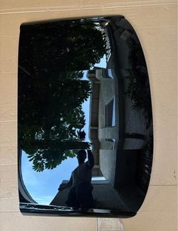 Transparent Roof Panel; Blue for 14-19 Corvette C7 Coupe