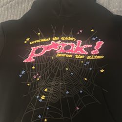 Sp5der V2 Black Hoodie