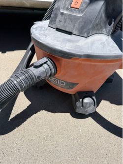 Ridgid vacuum