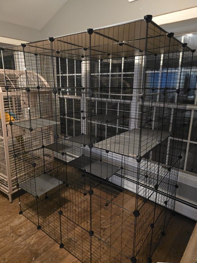 Large Animal Cage. Cats, Birds, Ferrets