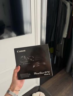 Canon G7X Powershot Mark III