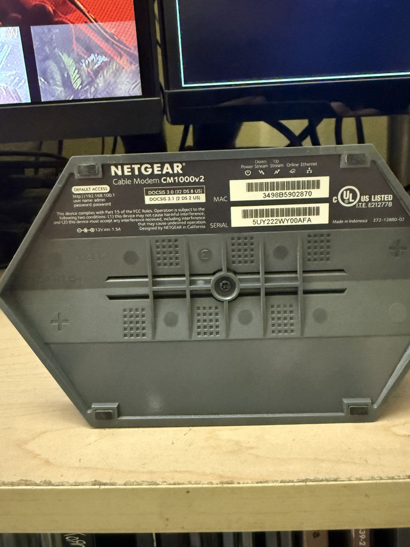 Netgear CM1000v2 Modem