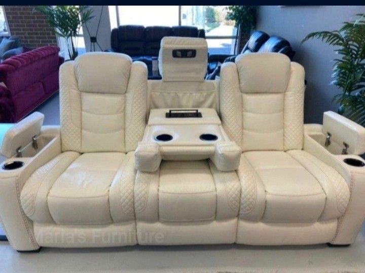Party Time Power Recliner Sofa Couch Same Day Delivery