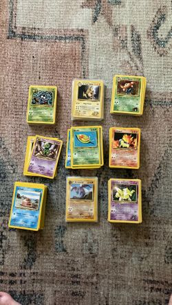 Vintage Pokémon Card Lot- 100s of Cards! Including Rare and Holographic!