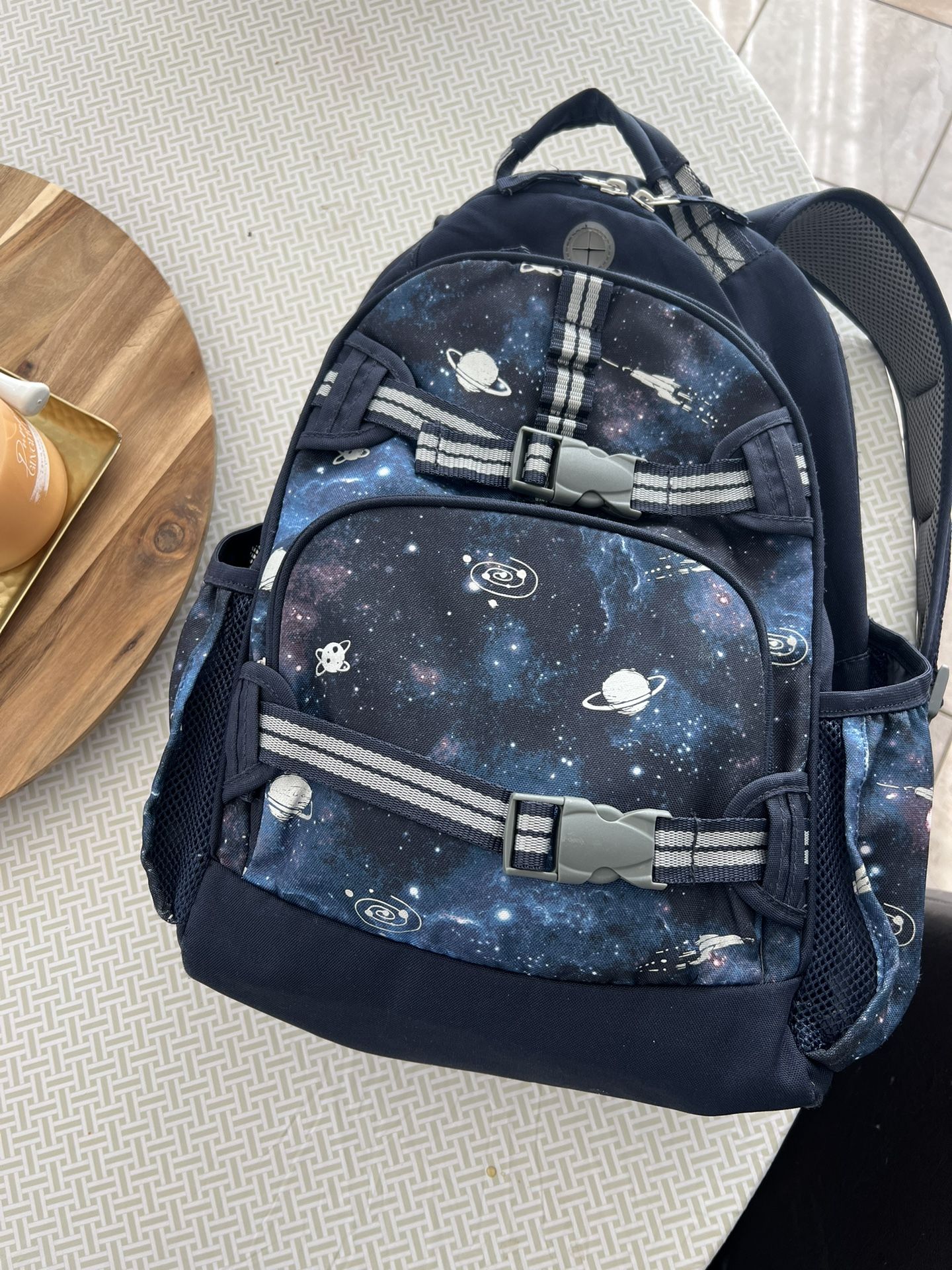 Pottery Barn Space Themed Bookbag