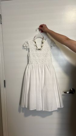Flower Girl Wedding Dress And Bonus Flower Headband