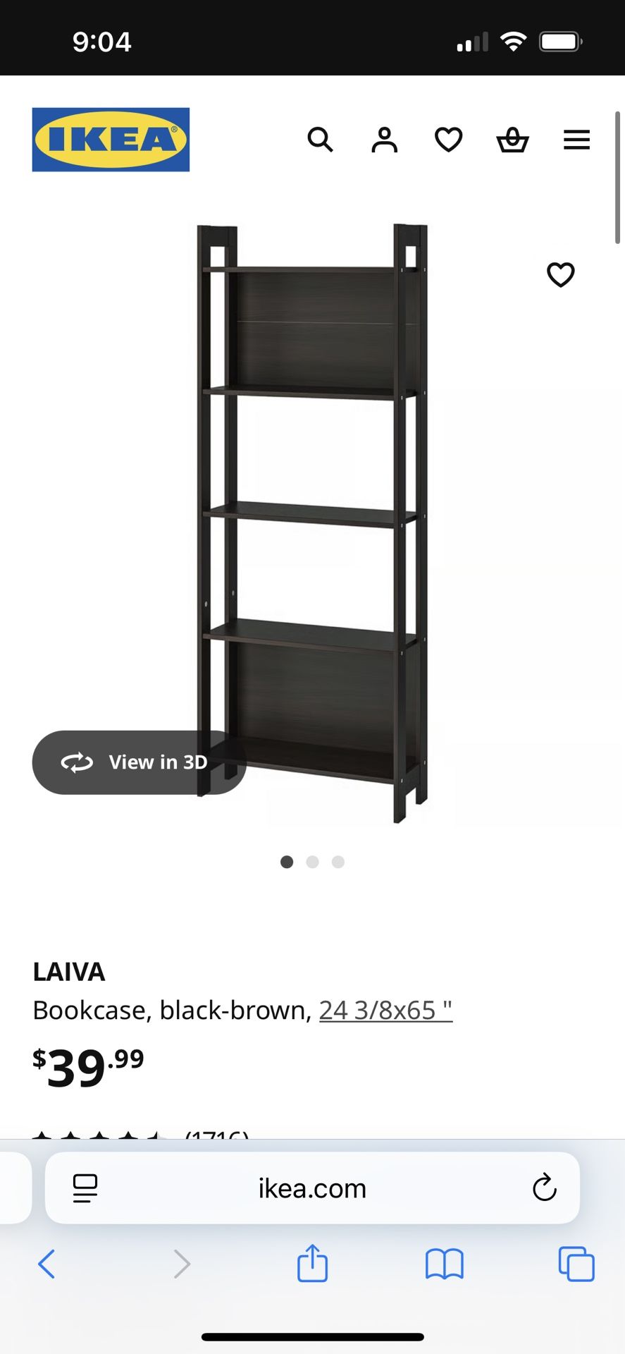 Set Of Shelves Brand New In Unopened Boxes