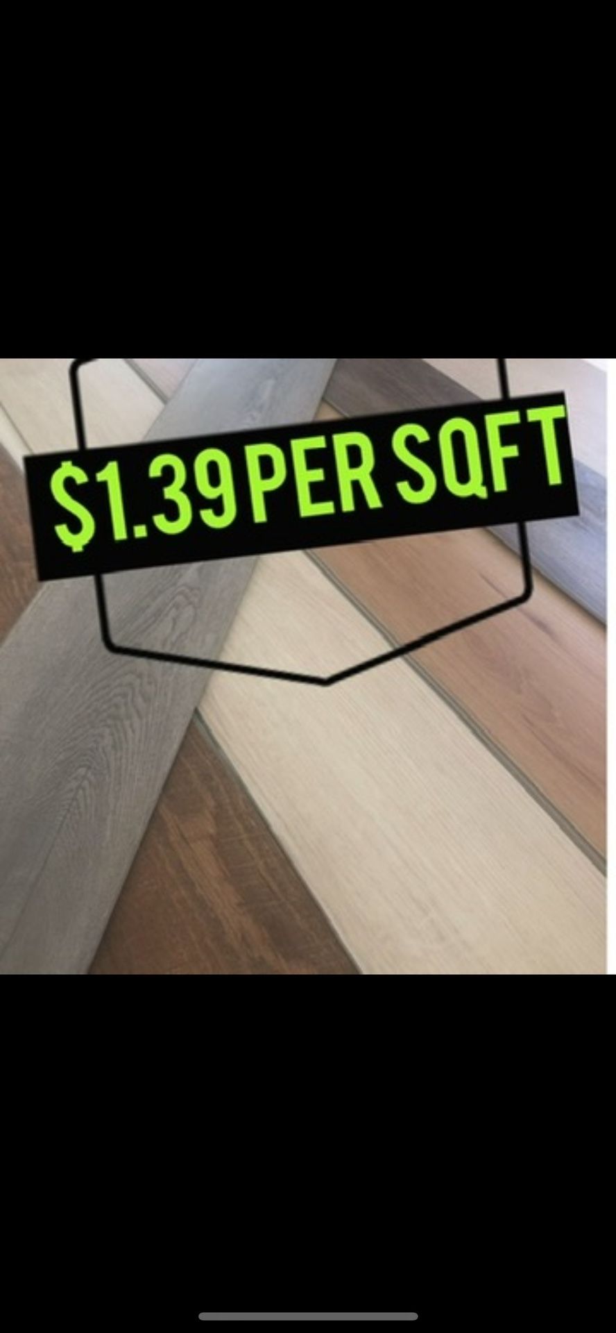 Discount Waterproof Laminate & SPC Vinyl Floors - $1.39/SF!