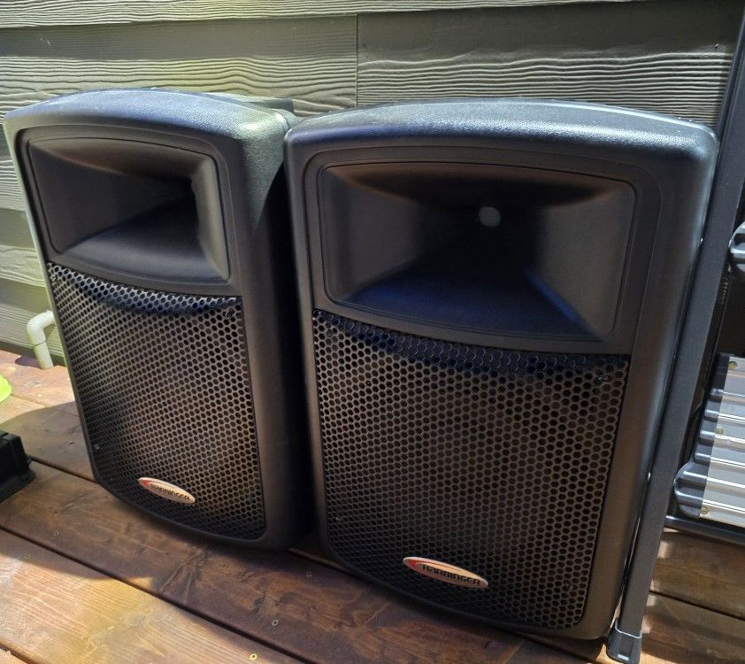 Harbinger APS12 Powered Loud Speakers ($100 for each))