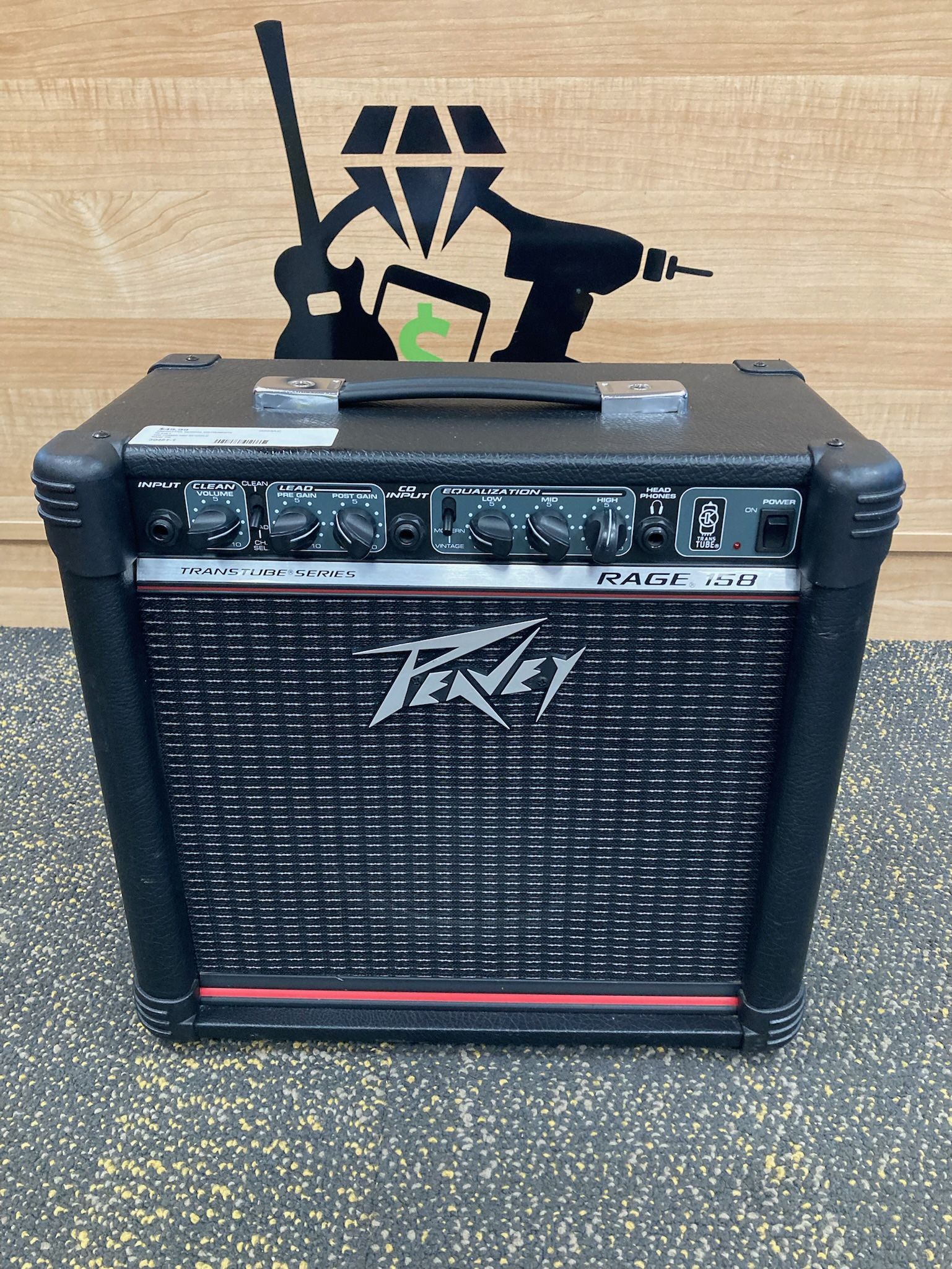Peavey Rage 158 Transtube Series 15W Guitar Combo Amplifier