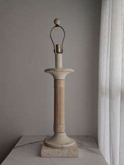 Vintage Stone Lamp