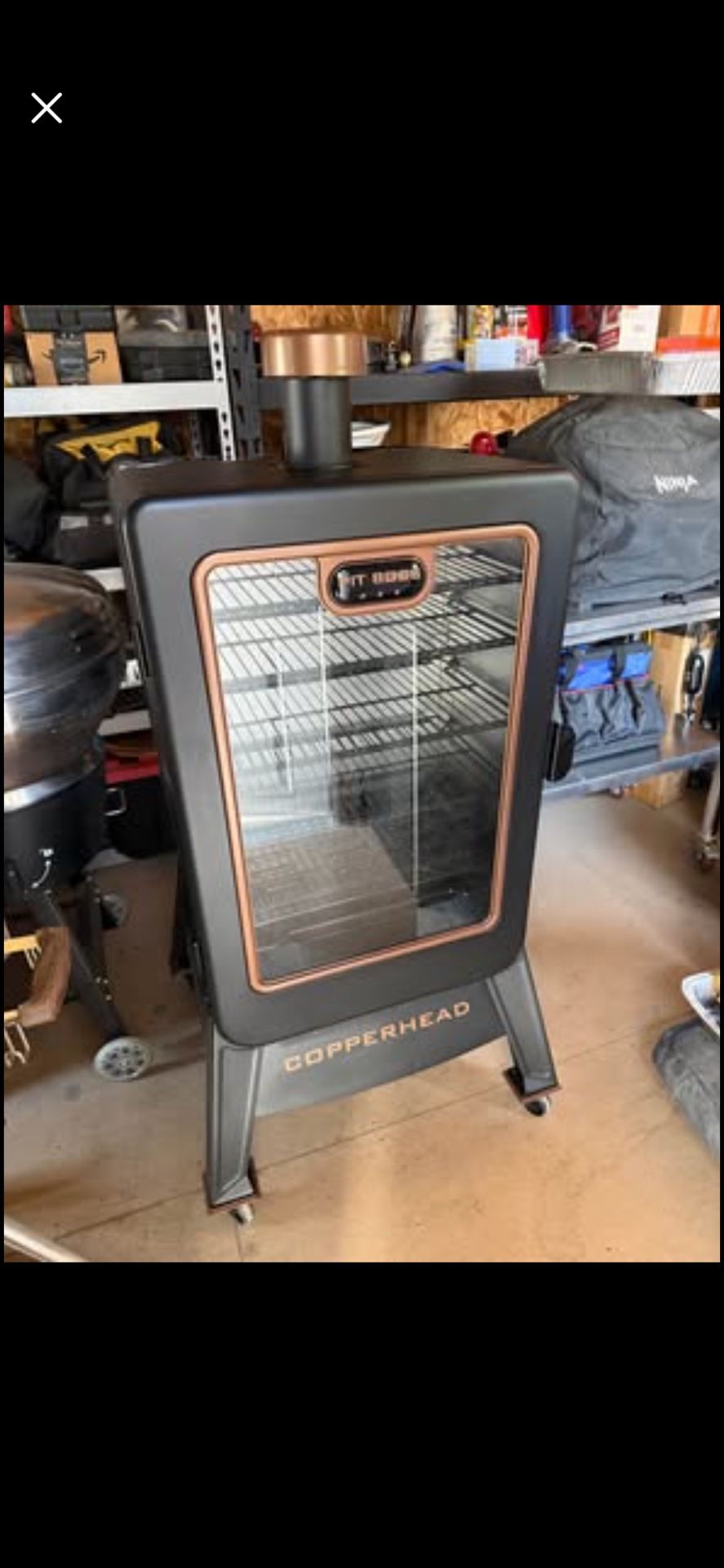 Vertical Pellet Smoker Pit Boss Copperhead Series