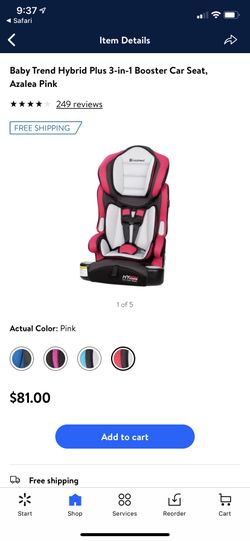 Brand new car seat