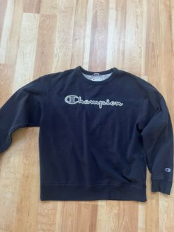Champion Navy Sweatshirt Men’s Large Porch Pickup 