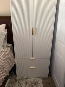 Nice big white wardrobe dresser 300$ O.B.O