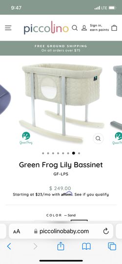 Green frog lily Bassinet