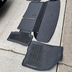 OEM Floor Mats for Toyota Highlander 2014-2019