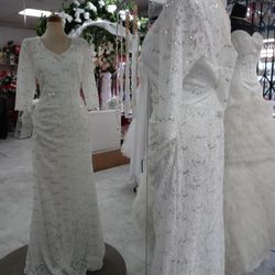 Wedding Dress With Sleeve