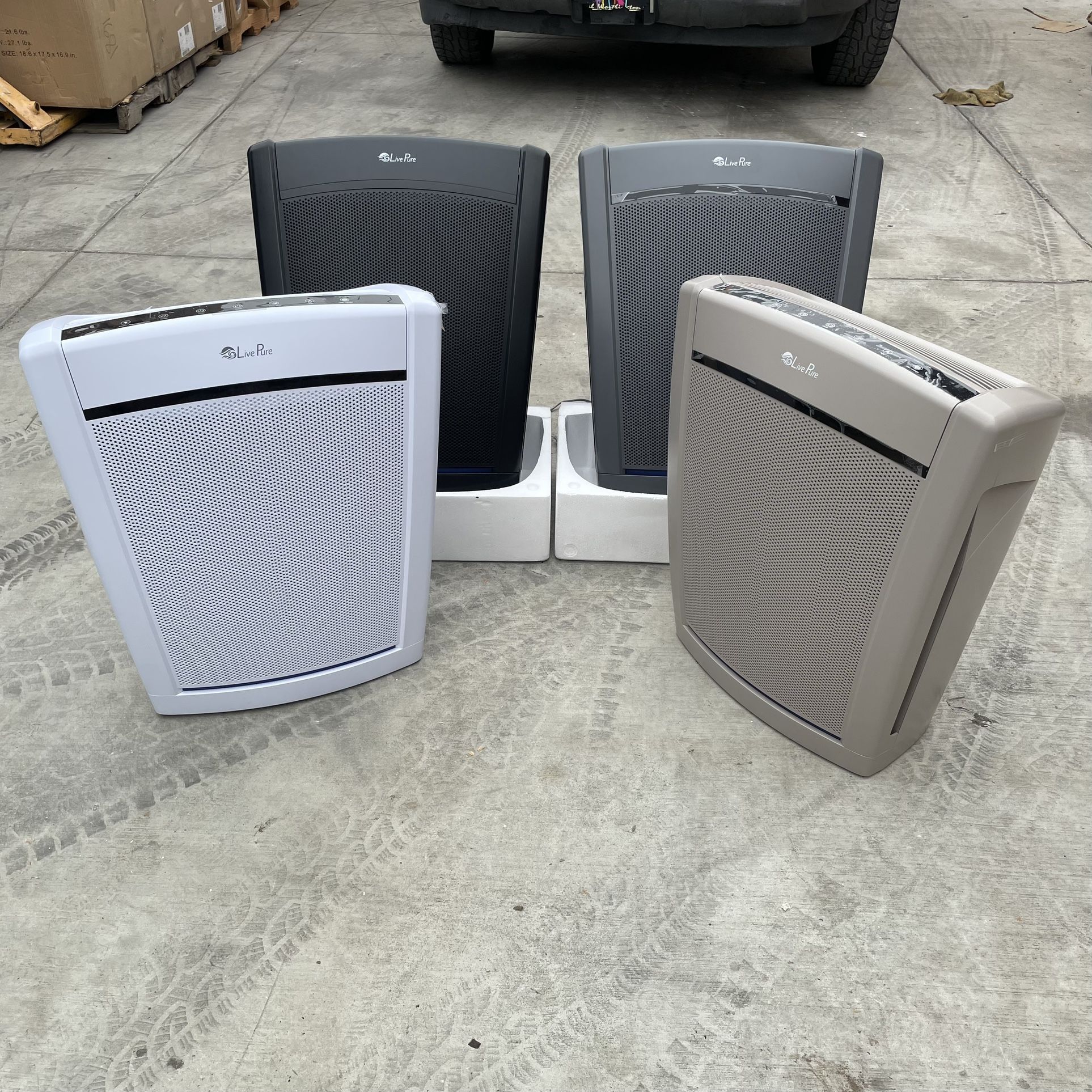 LivePure LP560THP Bali Air Quality Sensor True HEPA Air Purifier