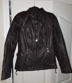 BRAND NEW LEATHER FEMALE HARELY DAVISON JACKET