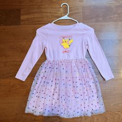 Girls Pokémon Dress Pink Easter